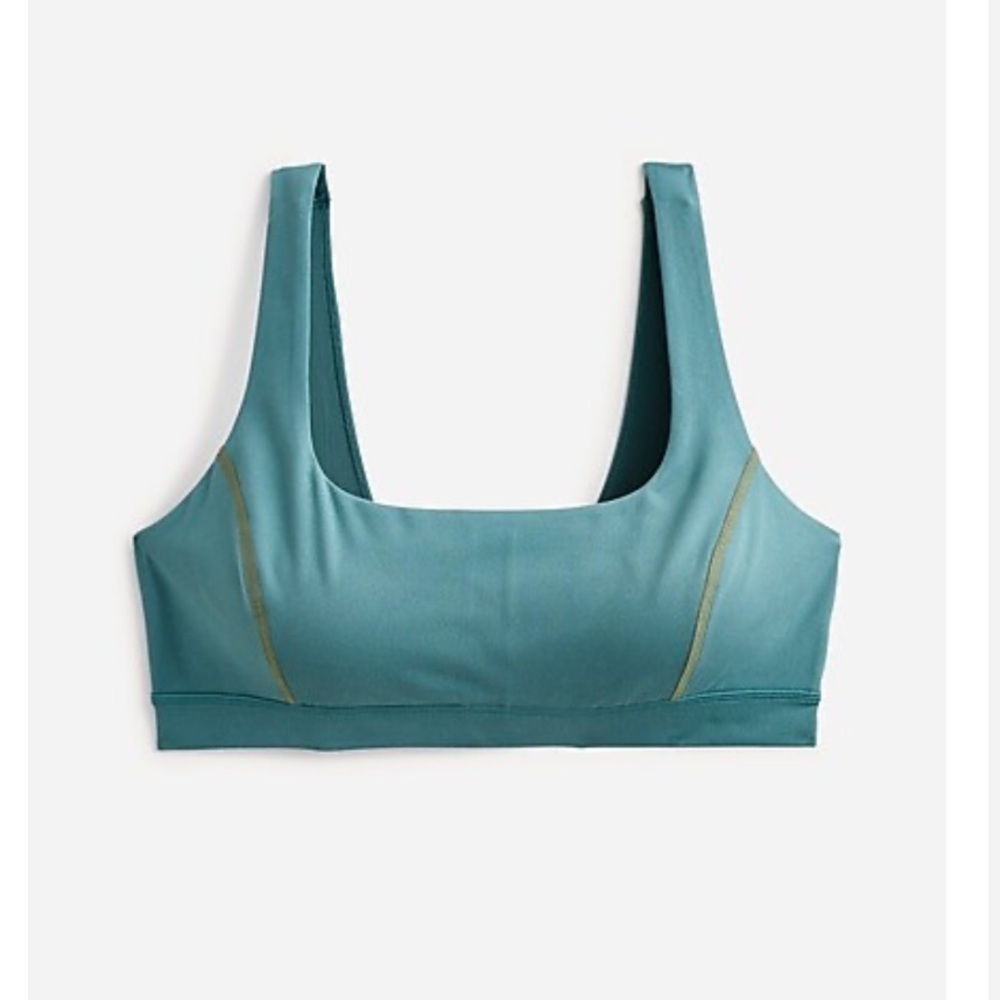 JCrew CloudStretch scoop neck sports bra